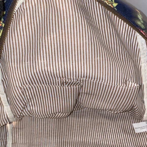 Mossimo Supply Co. Floral Backpack - Navy, yellow and orange. - Picture 6 of 10